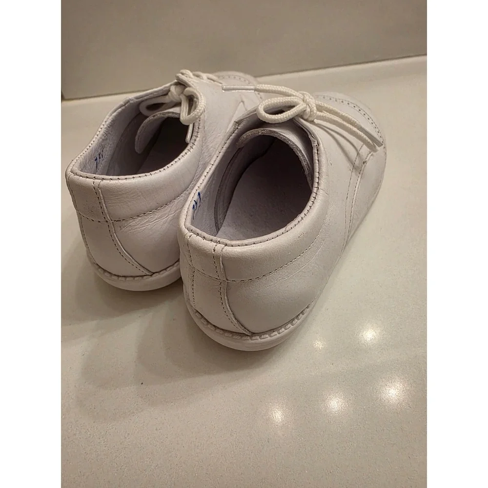 Caritas White Leather Wingtip Oxford Dress Shoes Toddler Size 16 US 7 751